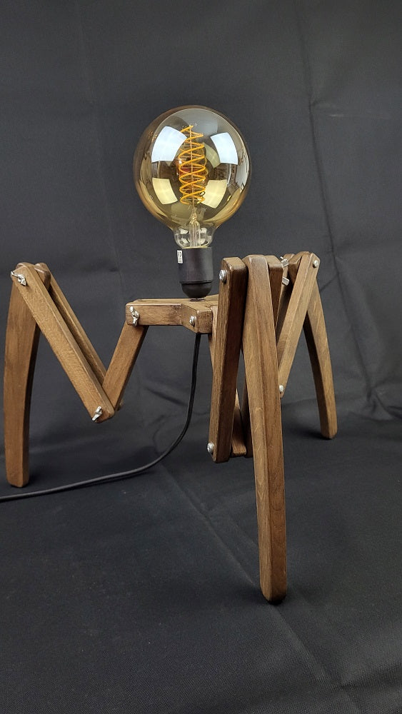 Lampe Araignée en Chêne