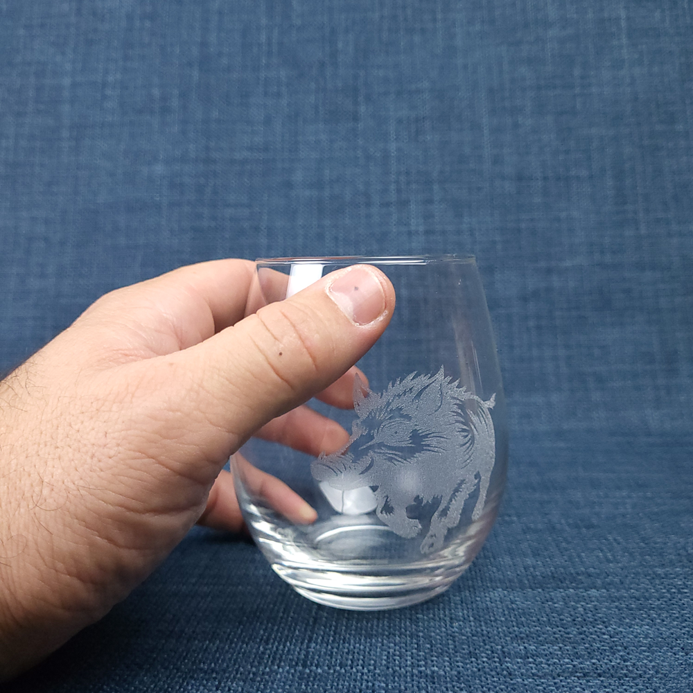 Trio de verres dégustation – Animaux sauvages