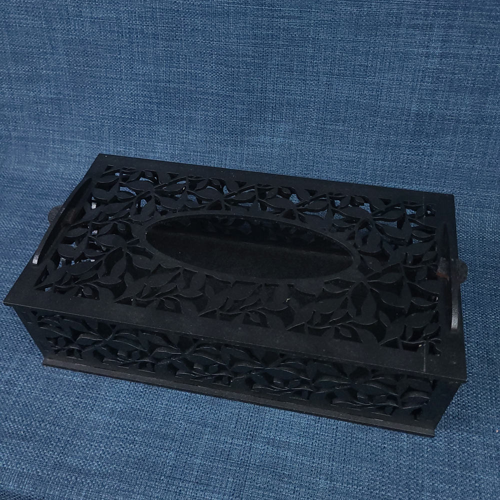 Boîte à mouchoirs – noir