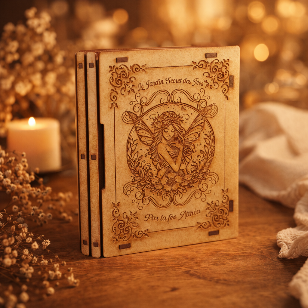 Livre boîte – Le jardin secret des fées par la fée Altea