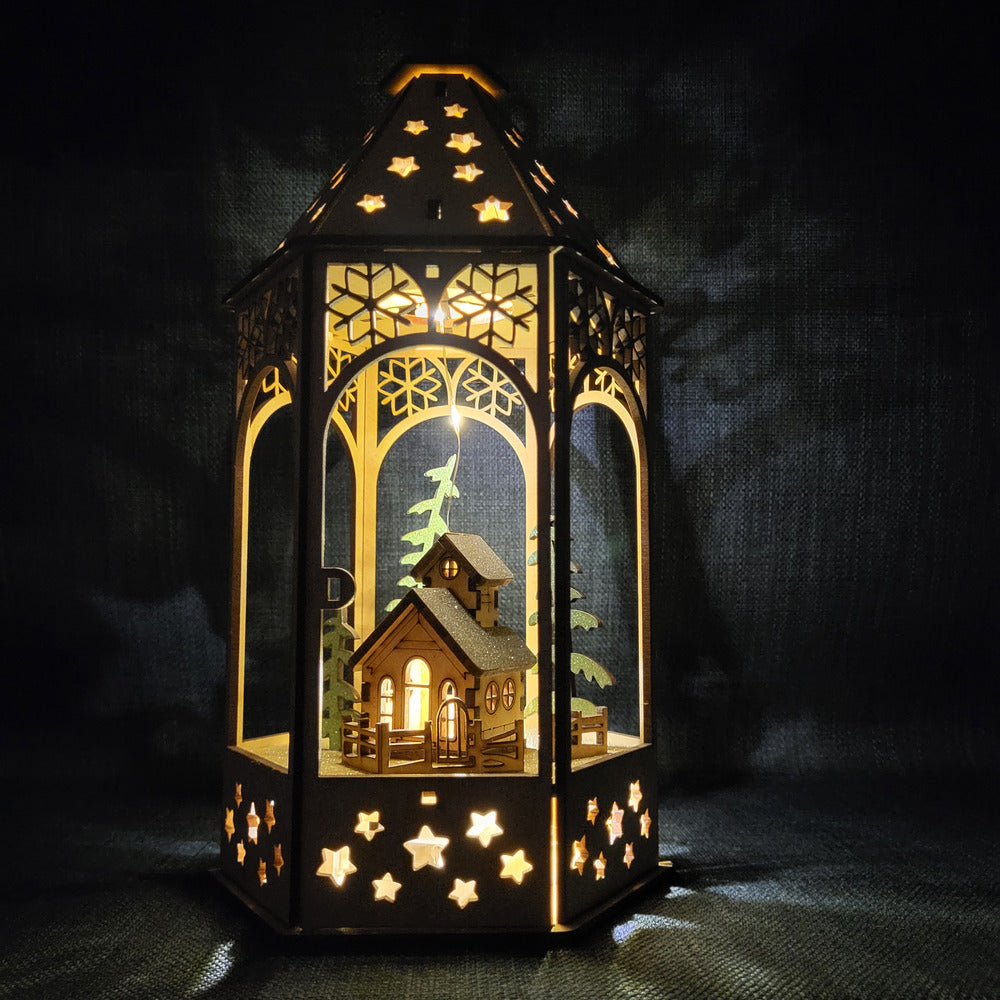 Lanternes de Noël lumineuses