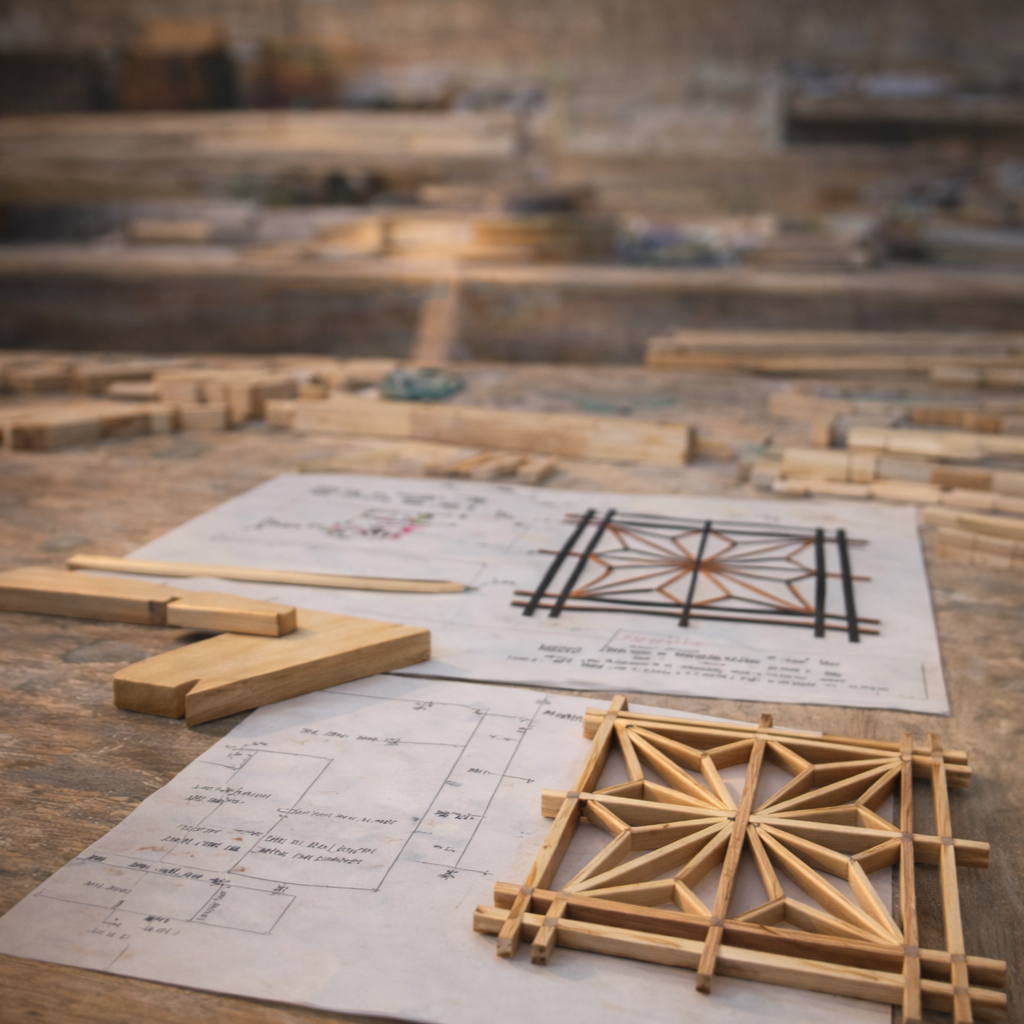 Apprendre l'art du Kumiko