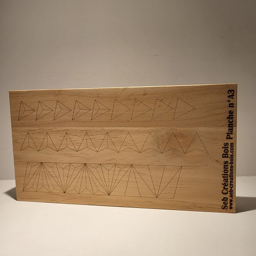 Planche d’exercice pour la pratique de la sculpture. Au choix...