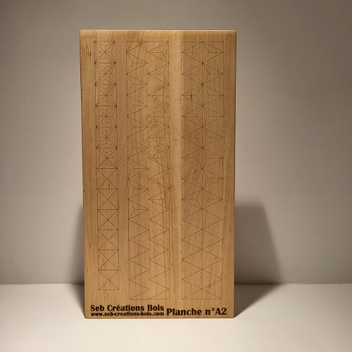 Planche d’exercice pour la pratique de la sculpture. Au choix...