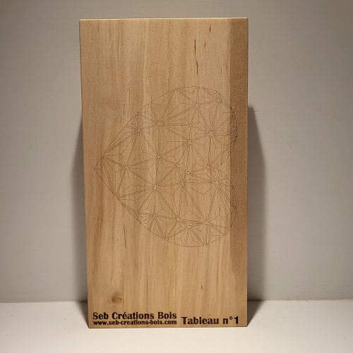 Planche d’exercice pour la pratique de la sculpture. Au choix...