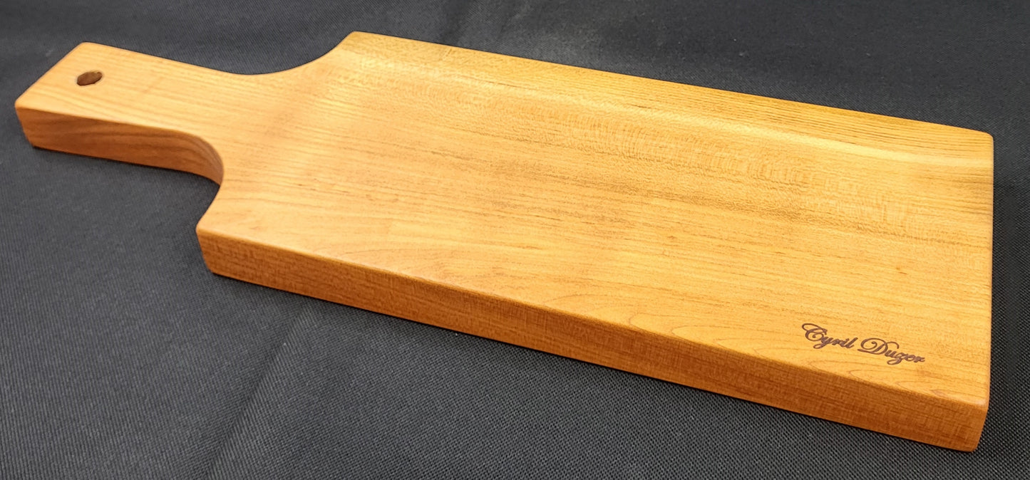 Plateau de présentation en Merisier