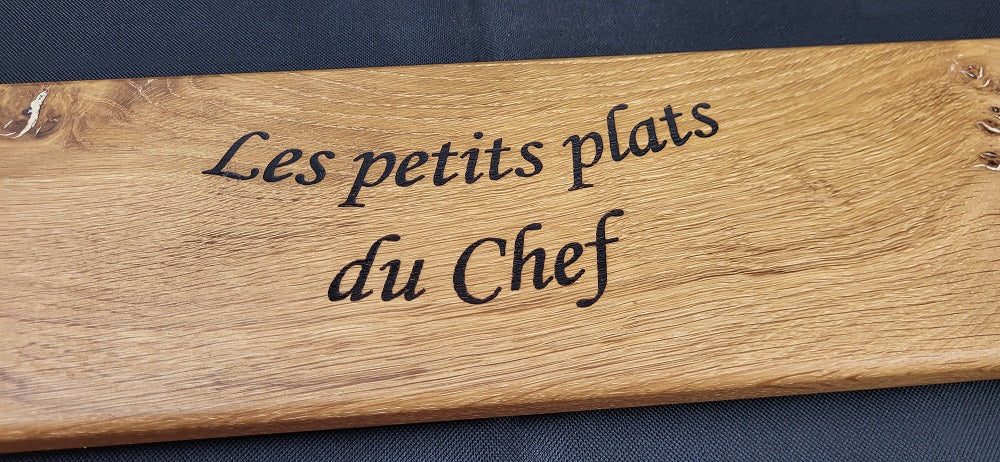 Plateau de présentation Chêne