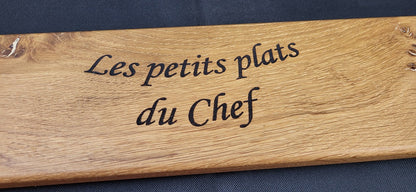Plateau de présentation Chêne