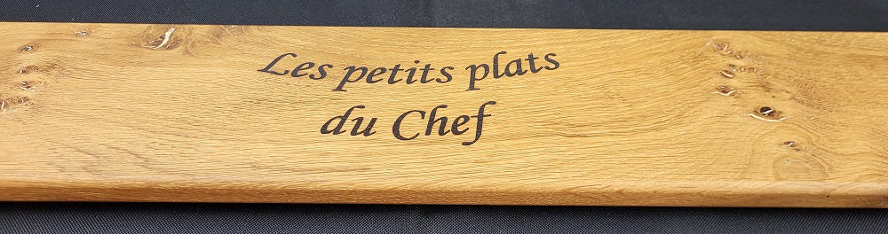 Plateau de présentation Chêne