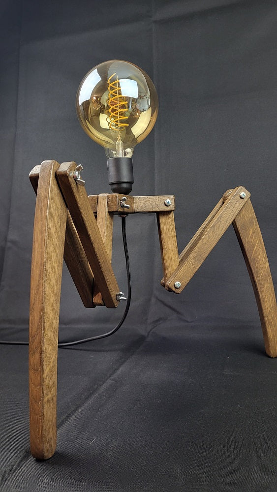 Lampe Araignée en Chêne