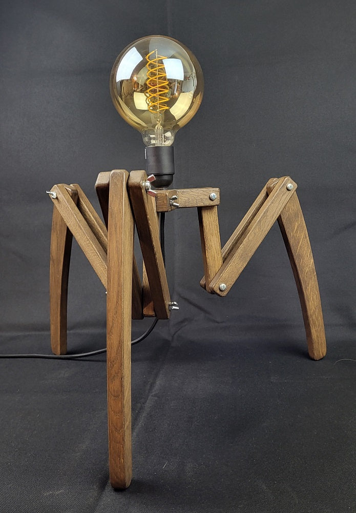 Lampe Araignée en Chêne
