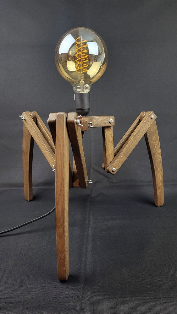 Lampe Araignée en Chêne
