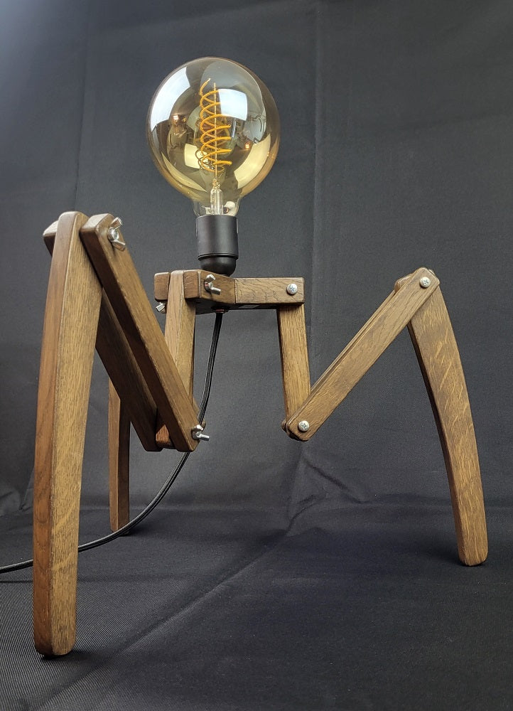 Lampe Araignée en Chêne