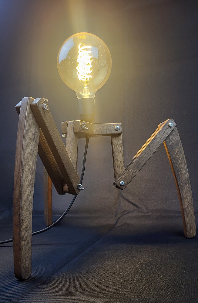 Lampe Araignée en Chêne