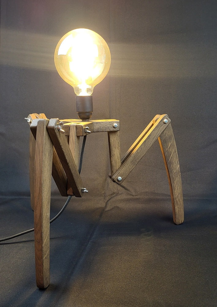 Lampe Araignée en Chêne