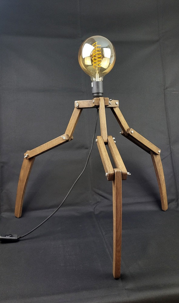 Lampe Araignée en Chêne