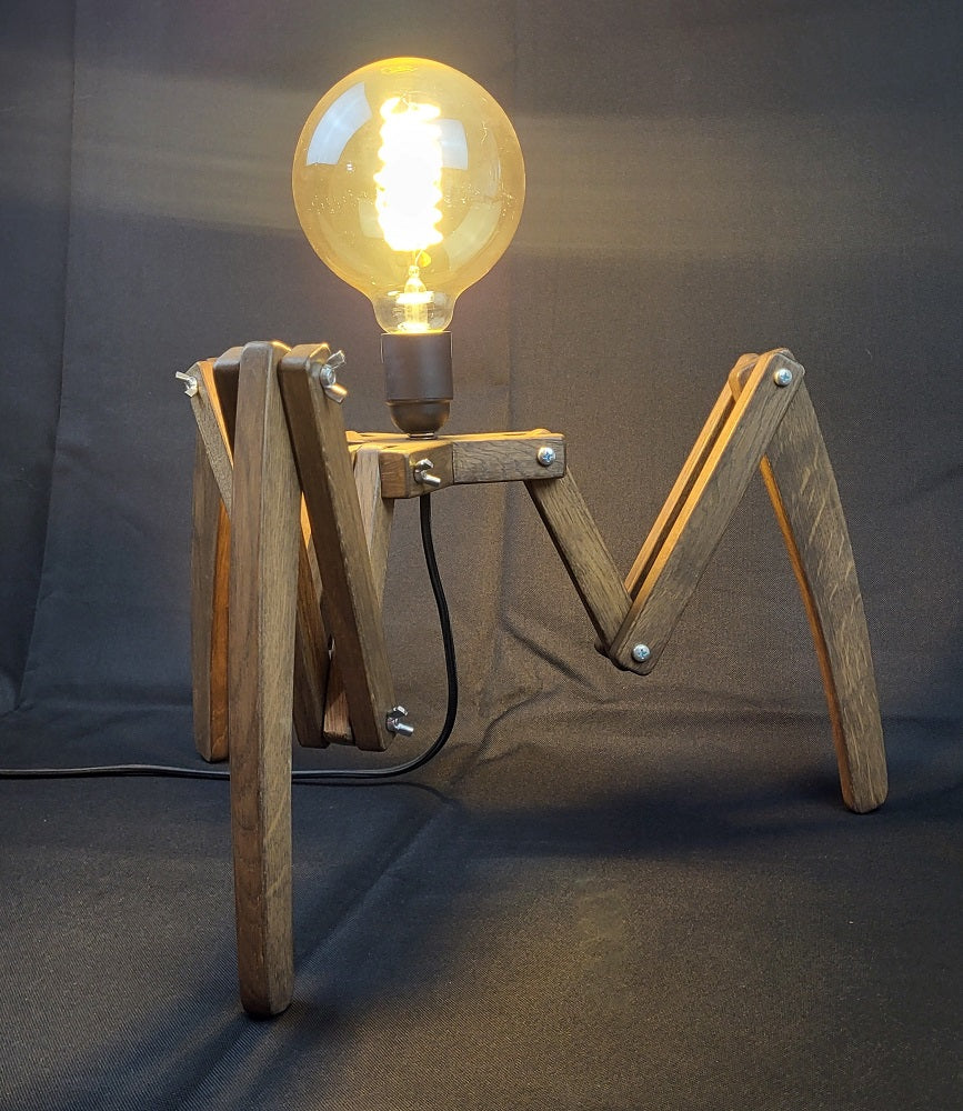 Lampe Araignée en Chêne