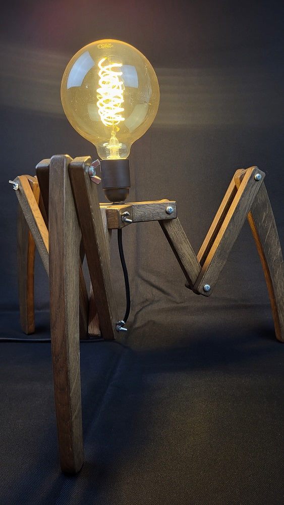 Lampe Araignée en Chêne