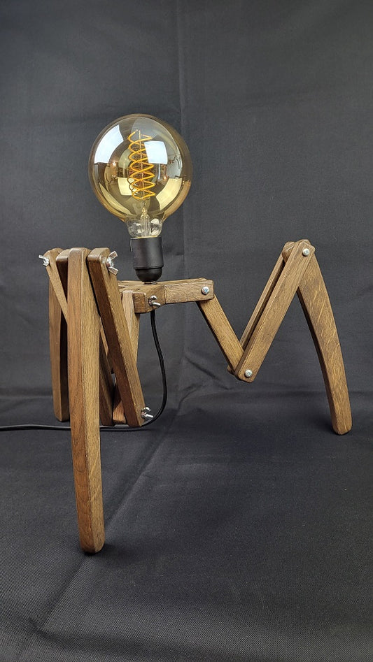 Lampe Araignée en Chêne