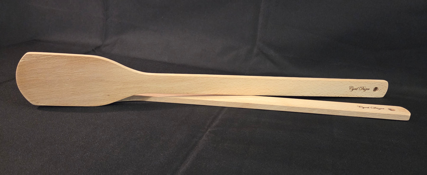 Grande spatule en hêtre