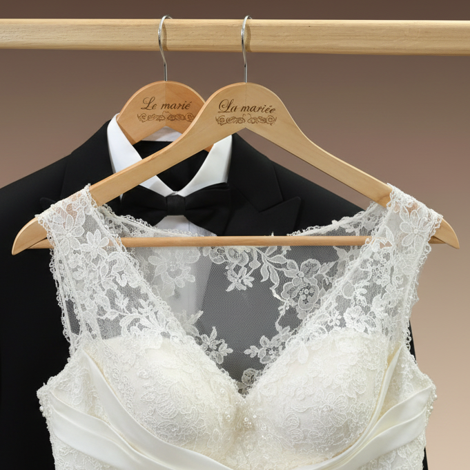 Cintre mariage élégant