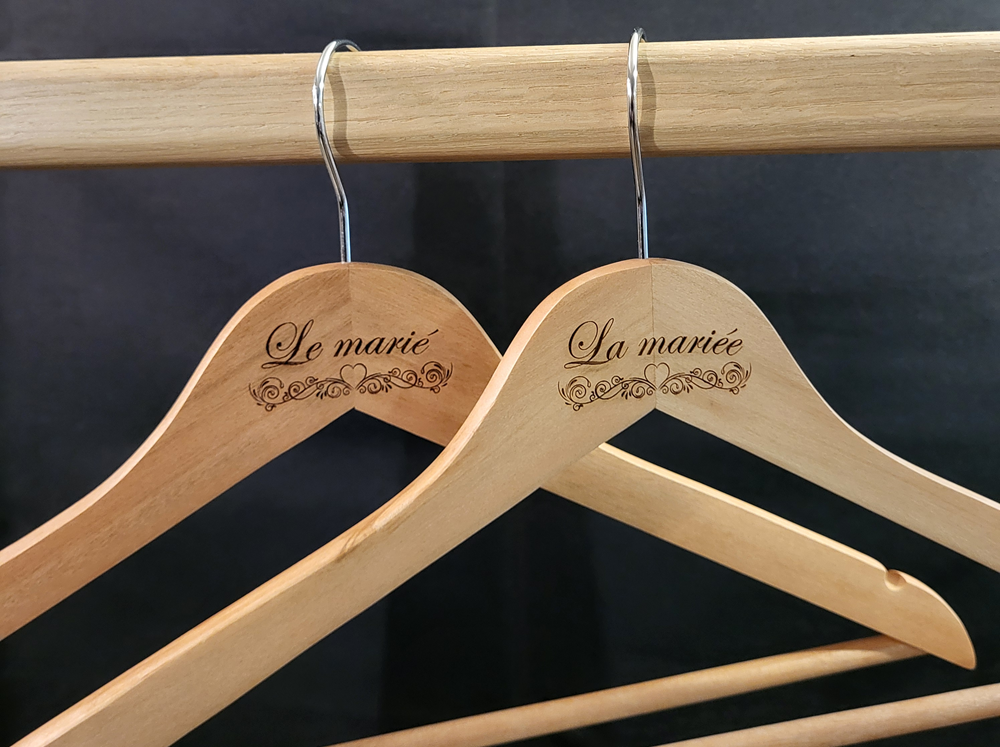 Cintre mariage élégant