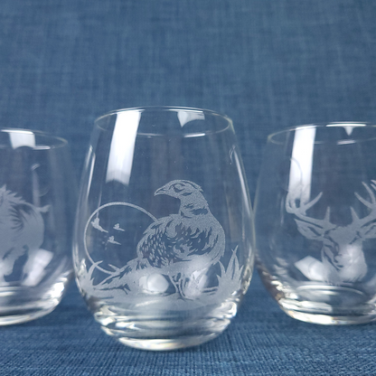 Trio de verres dégustation – Animaux sauvages