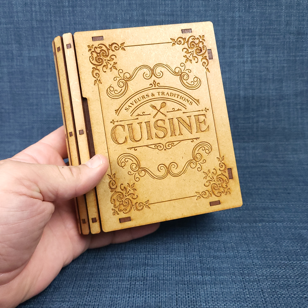 Livre boîte – Décor Cuisine