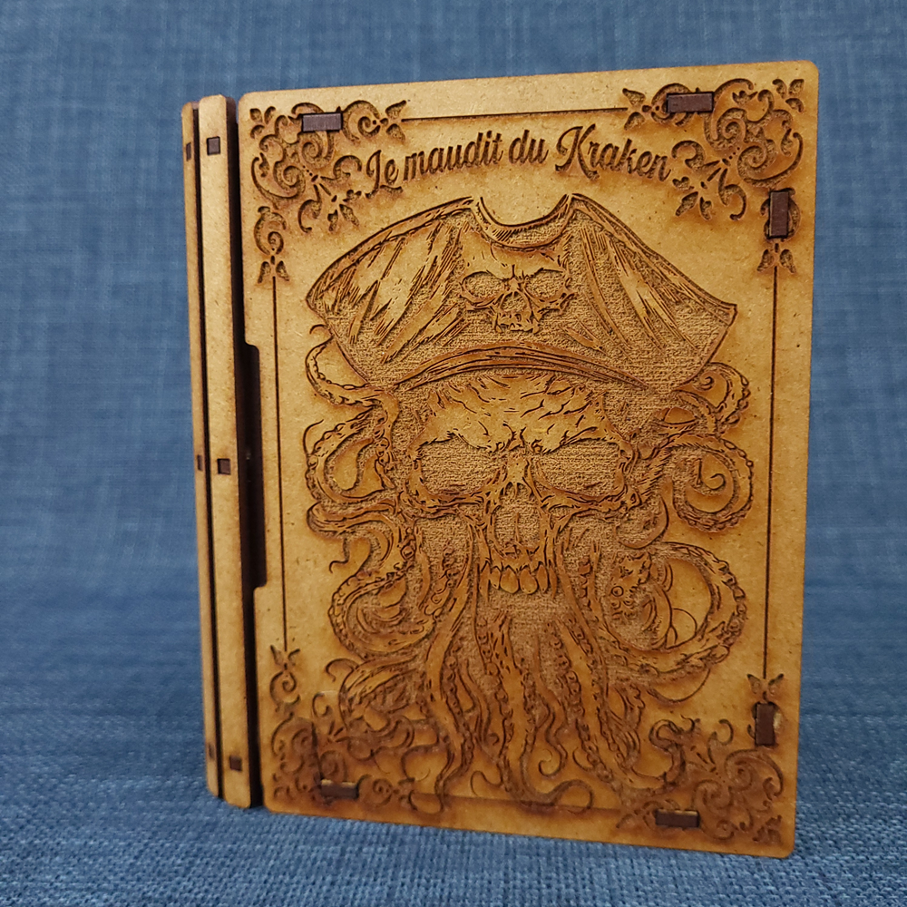 Livre boîte – Le Maudit du Kraken