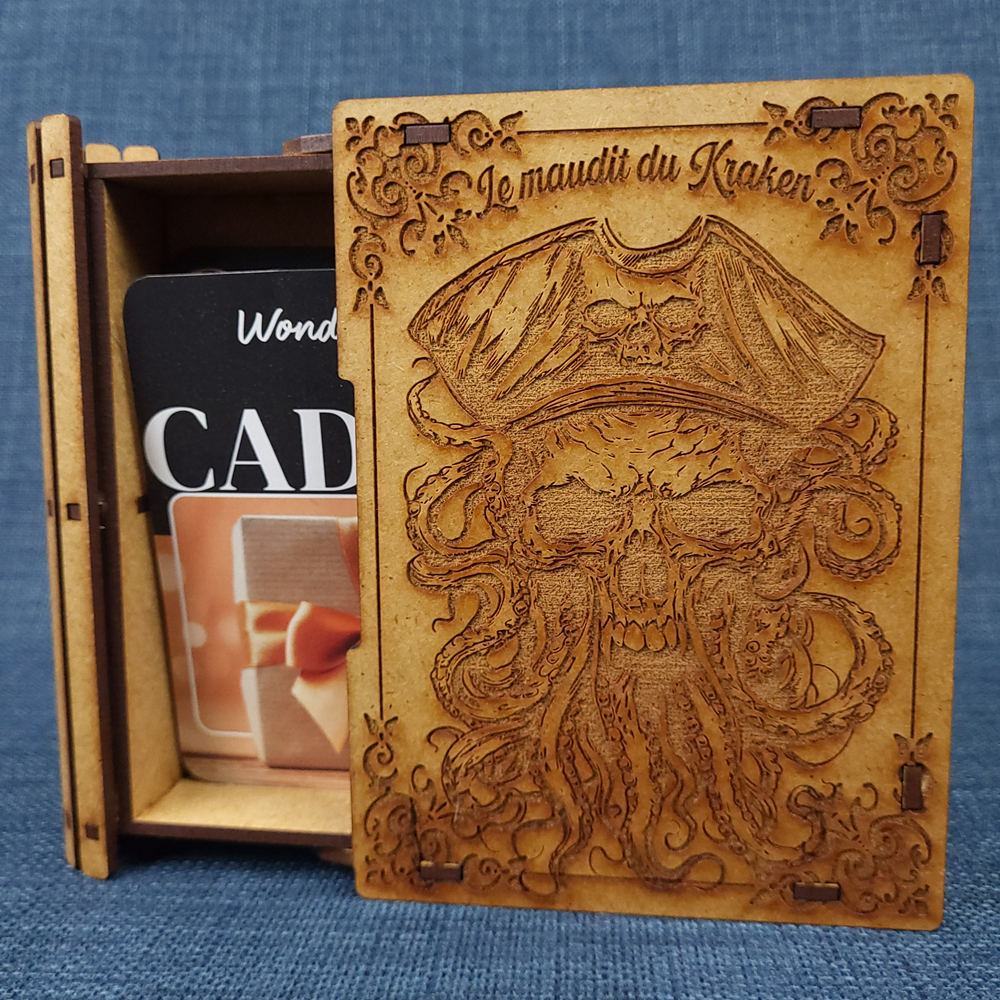 Livre boîte – Le Maudit du Kraken