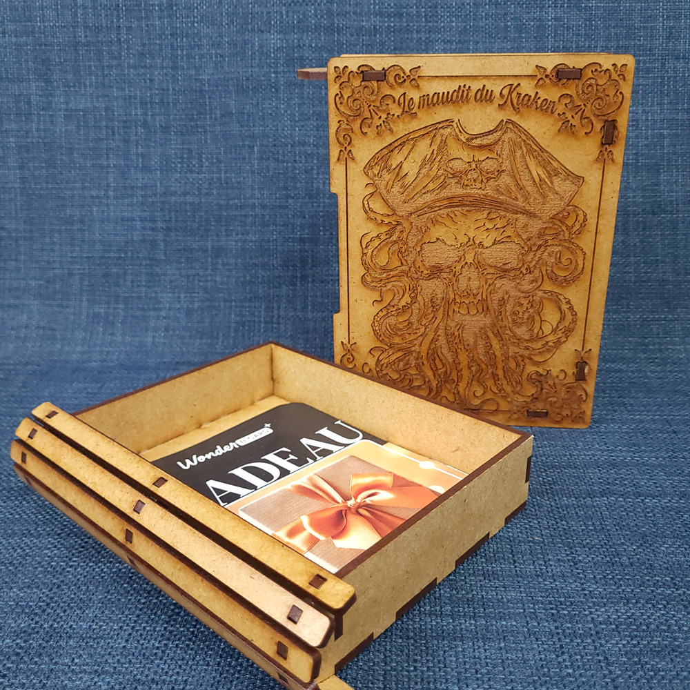 Livre boîte – Le Maudit du Kraken