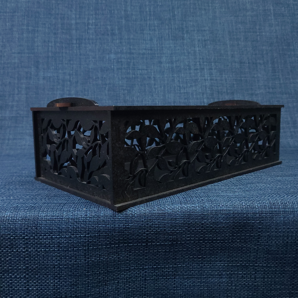 Boîte à mouchoirs – noir