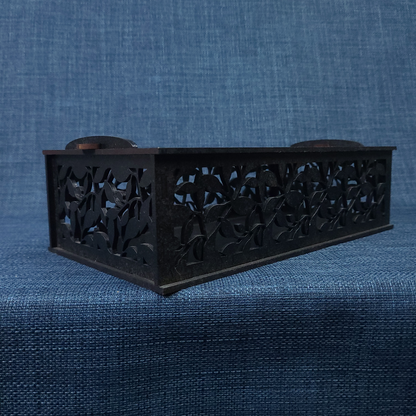 Boîte à mouchoirs – noir