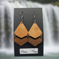 Boucles d’Oreilles Poirier et Noyer