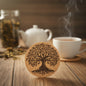 Lot de 6 sous-verres en liège – Arbre de Vie