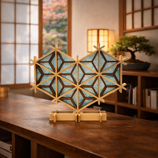 Cœur en kumiko KH2206