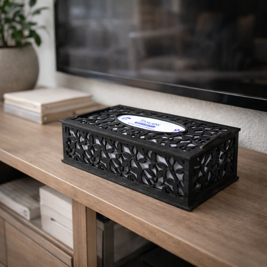 Boîte à mouchoirs – noir