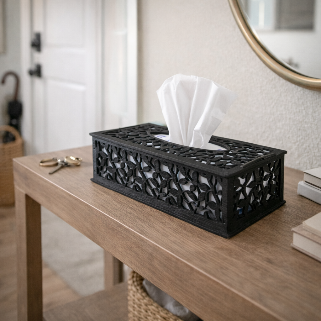Boîte à mouchoirs – noir