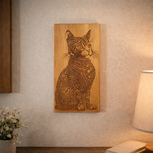 Déco murale Chat orné