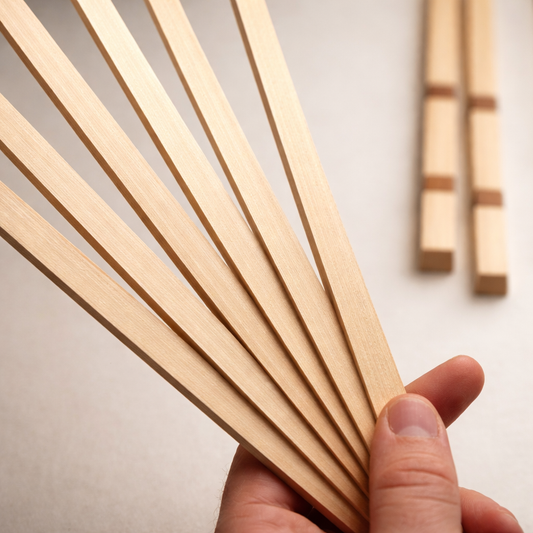Baguettes de tilleul en 600mm