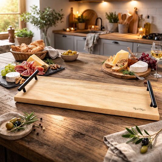 Plateau de présentation Chêne rouge