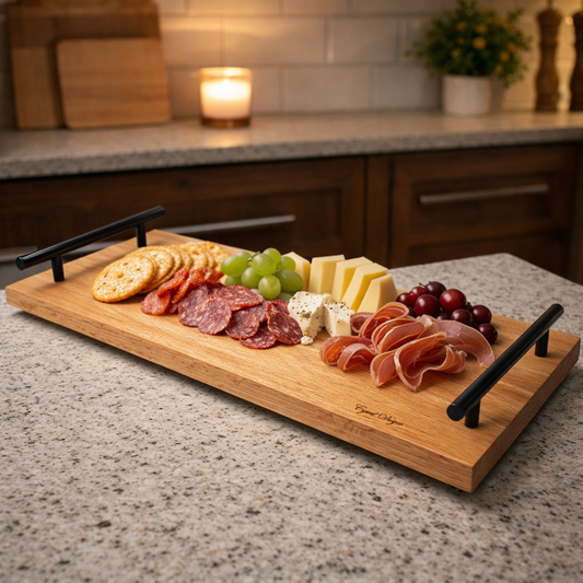 Plateau de présentation Chêne rouge