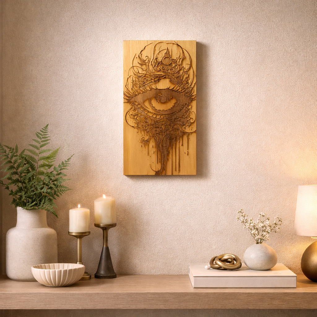 Déco murale Œil mystique