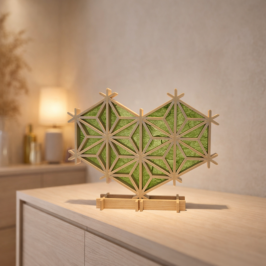 Cœur en kumiko KH2221