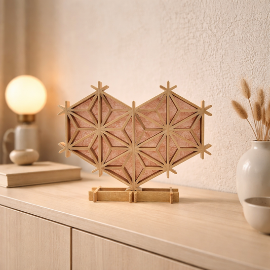 Cœur en kumiko KH2220