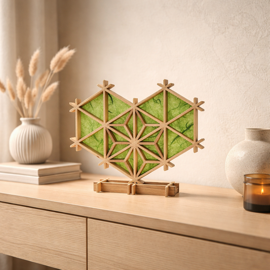 Cœur en kumiko KH2219