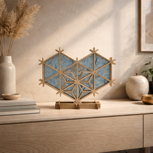 Cœur en kumiko KH2218