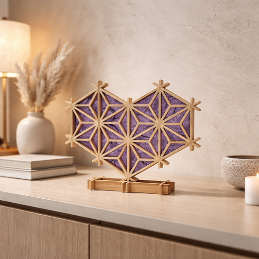 Cœur en kumiko KH2211