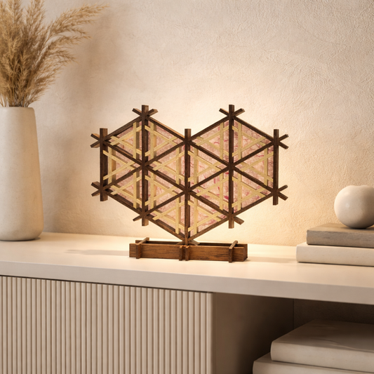 Cœur en kumiko KH2205