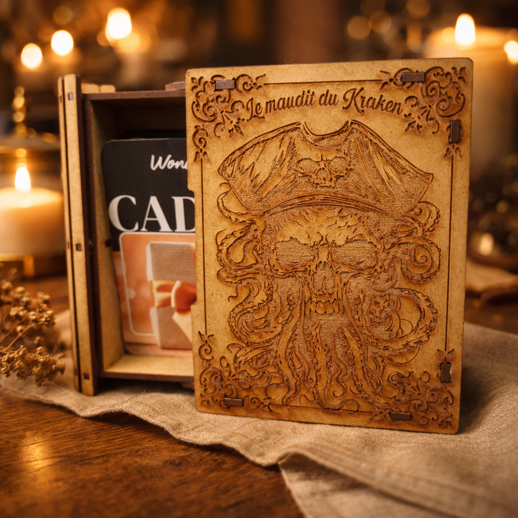 Livre boîte – Le Maudit du Kraken